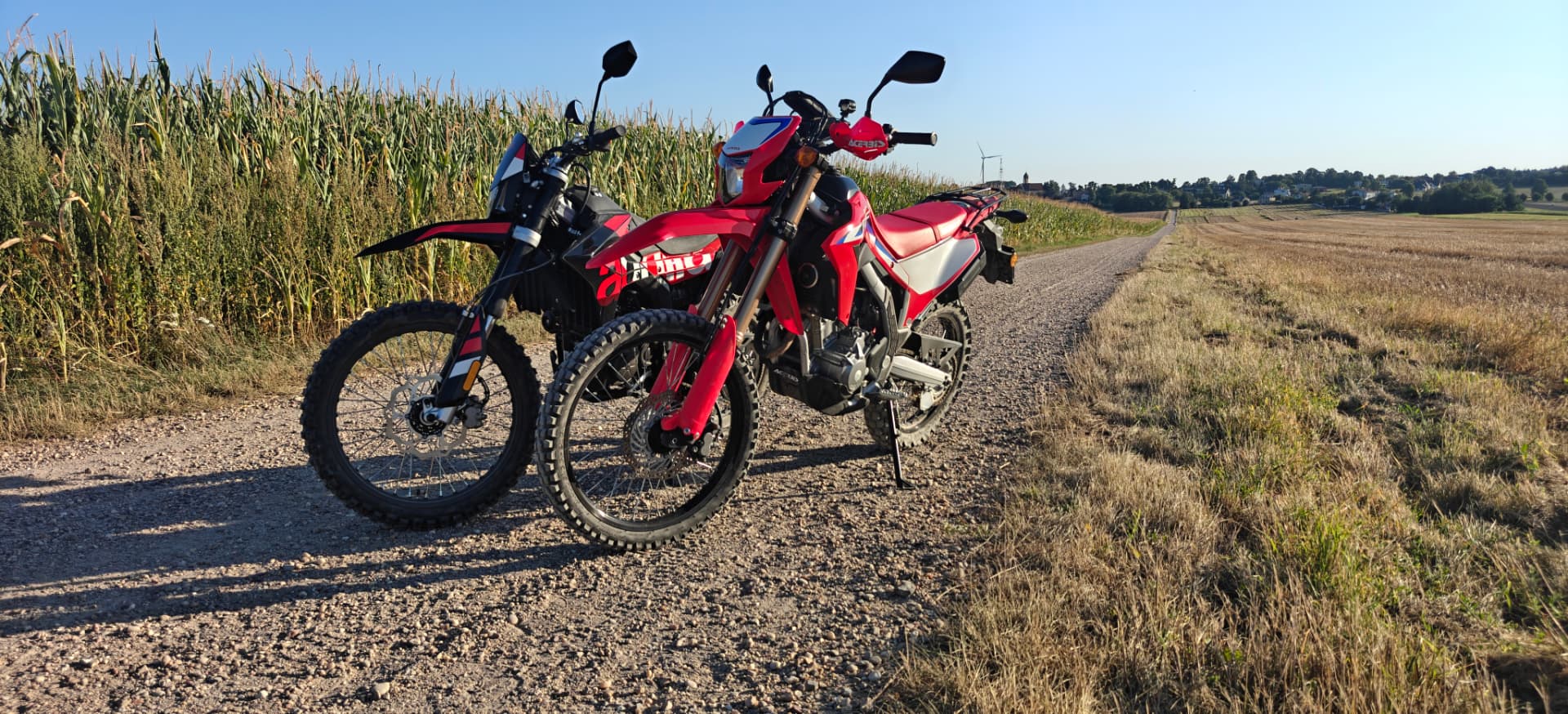 szkolenie enduro dla początkujących na Aprilia RX 125